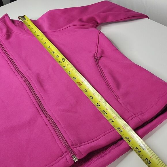 M CHAMPION full zip fuschia pink ACTIVE COAT ATHLEISURE JACKET mediu - Picture 3 of 15